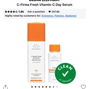 Drunk Elephant C-Firma Fresh Serum - Vibrant Orange